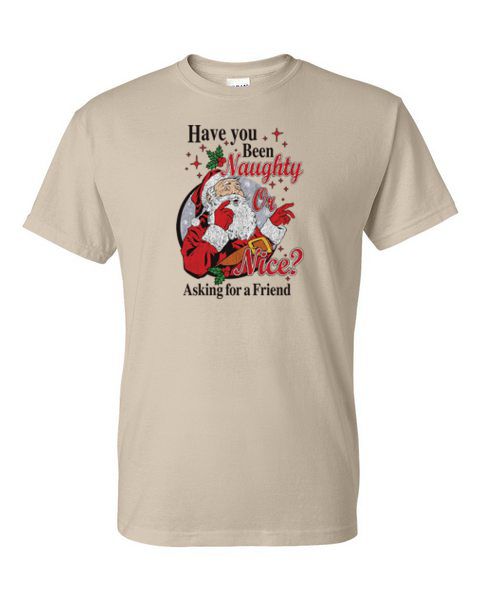 Erwachsenen T-Shirt - FRECH ODER SCHÖN - WEIHNACHTSMANN WINTER PERFEKT WEIHNACHTEN SAISONAL Spaß - Bild 21 von 41