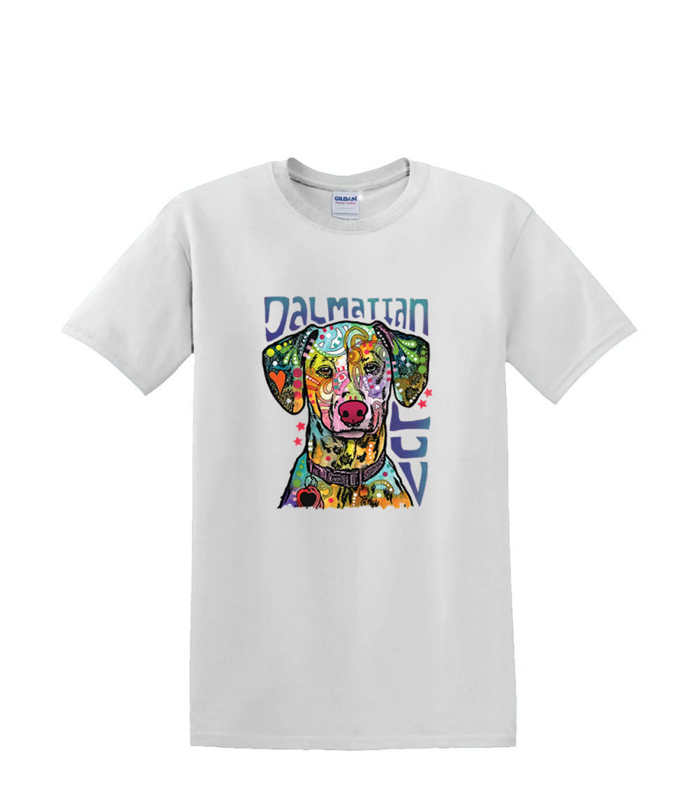 T-Shirt dalla S alla 2XL 3XL - DALMATION LUV - Love Neon Dog Pet - Divertente Umorismo Adulto - Foto 47 di 72