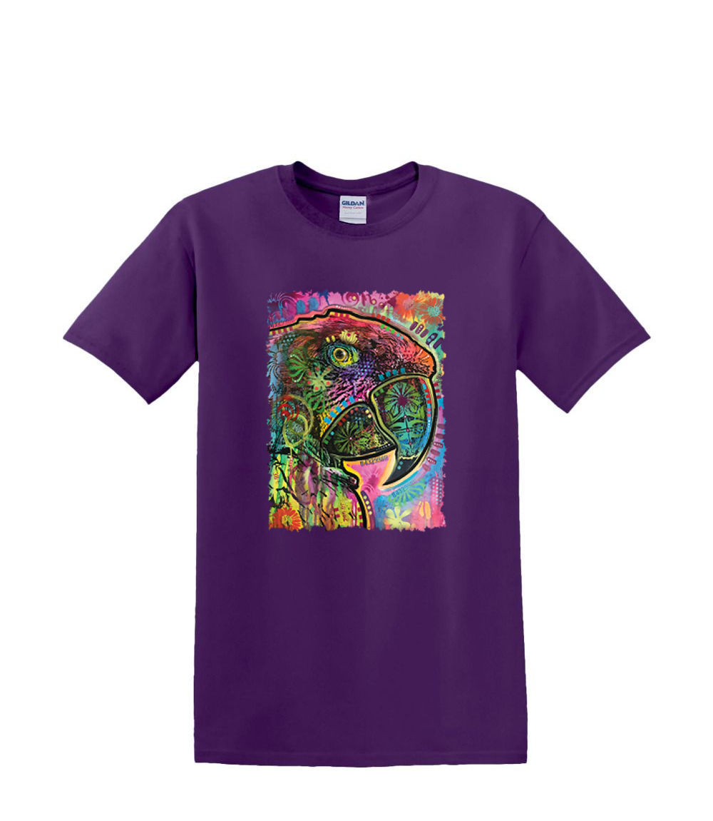 Camiseta S a 2XL 3XL - CLOSE UP LORO - Love Neon Bird Pet - Humor Divertido Adulto - Imagen 29 de 72
