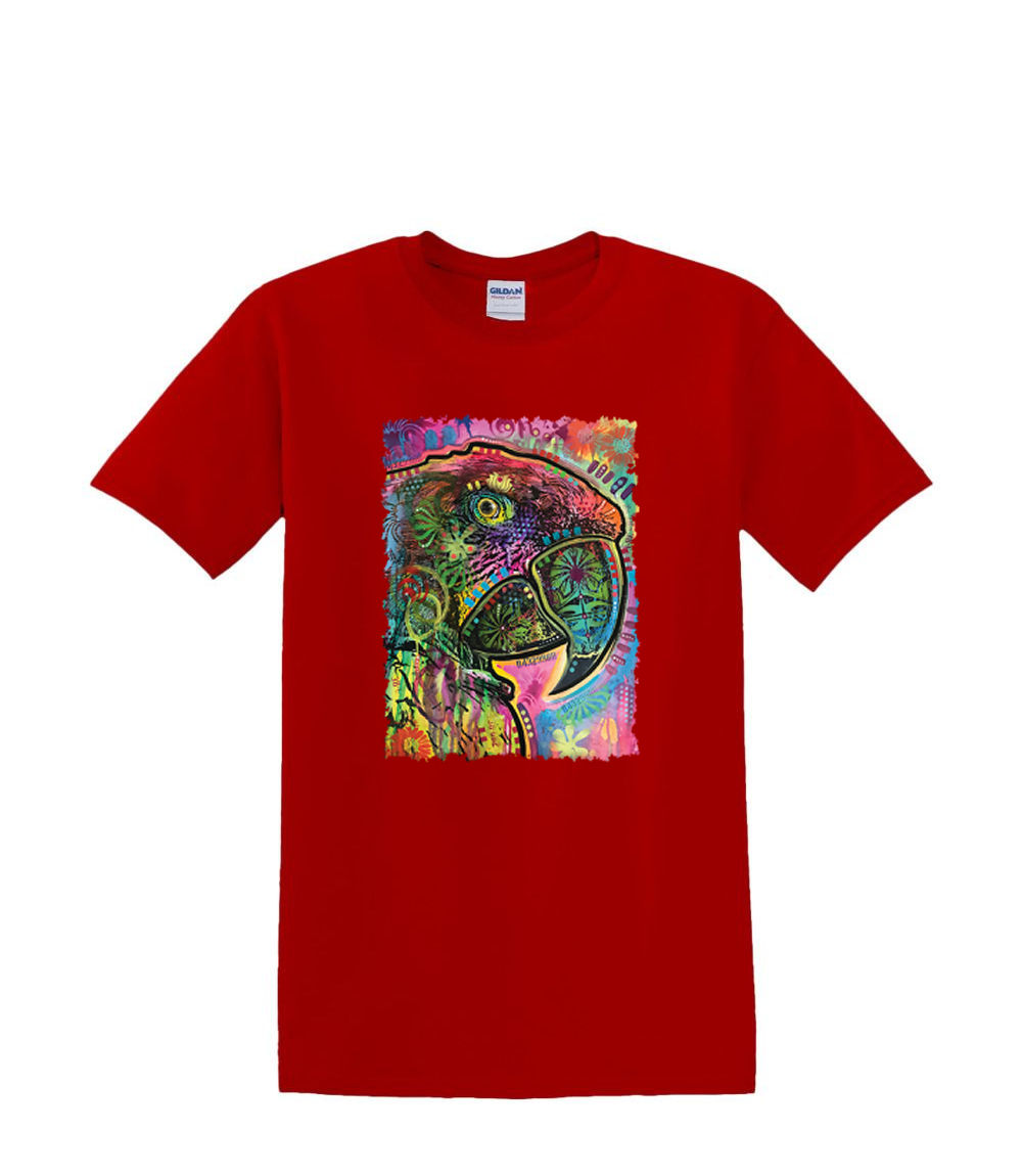 Camiseta S a 2XL 3XL - CLOSE UP LORO - Love Neon Bird Pet - Humor Divertido Adulto - Imagen 41 de 72