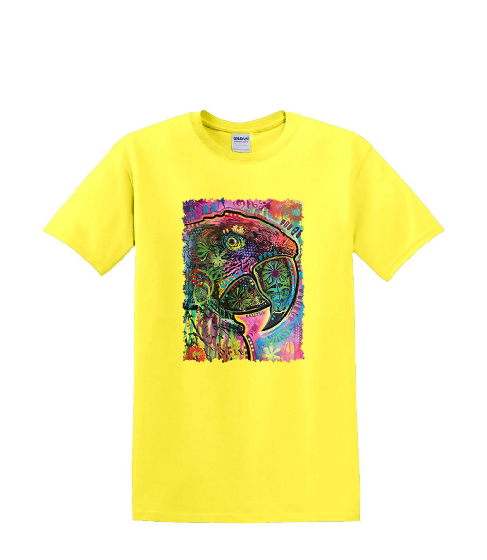 Camiseta S a 2XL 3XL - CLOSE UP LORO - Love Neon Bird Pet - Humor Divertido Adulto - Imagen 50 de 72