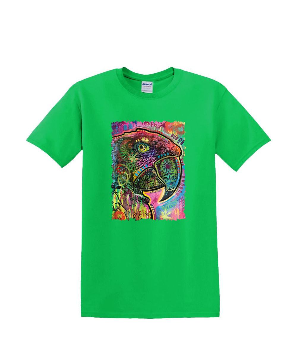 Camiseta S a 2XL 3XL - CLOSE UP LORO - Love Neon Bird Pet - Humor Divertido Adulto - Imagen 22 de 72
