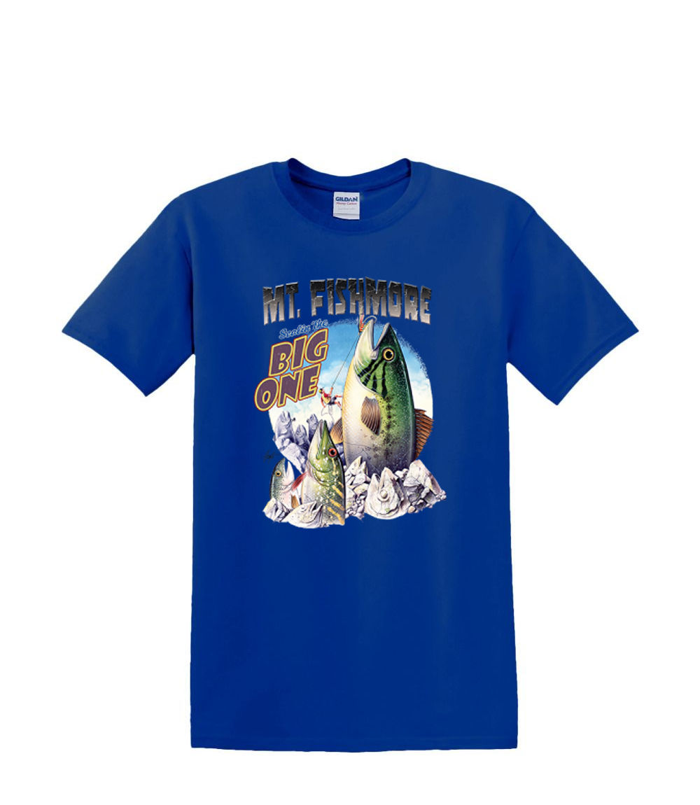 Camiseta S a 2XL 3XL - mt FISHMORE pesca trucha diversión adulto - Imagen 35 de 72