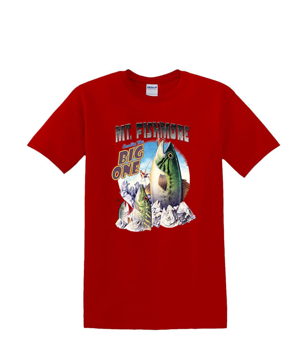 Camiseta S a 2XL 3XL - mt FISHMORE pesca trucha diversión adulto - Imagen 39 de 72