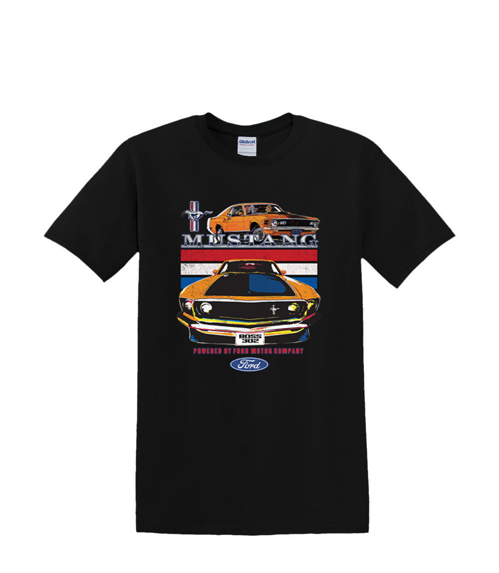 S to 2XL 3XL - STANG CLASSIC powered by f o r D - hot rod classic car mustang - Picture 17 of 72