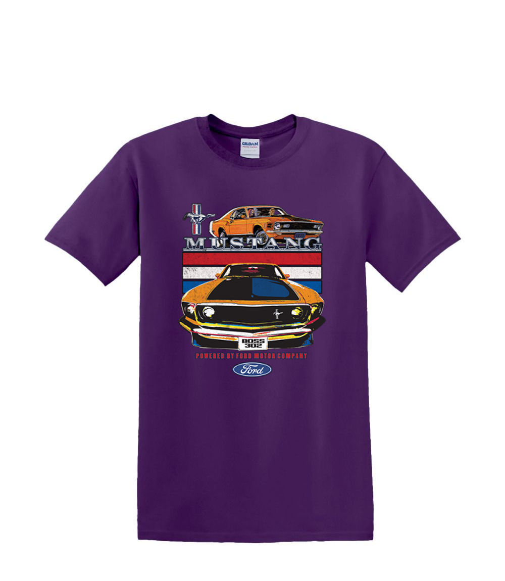 S to 2XL 3XL - STANG CLASSIC powered by f o r D - hot rod classic car mustang - Picture 29 of 72