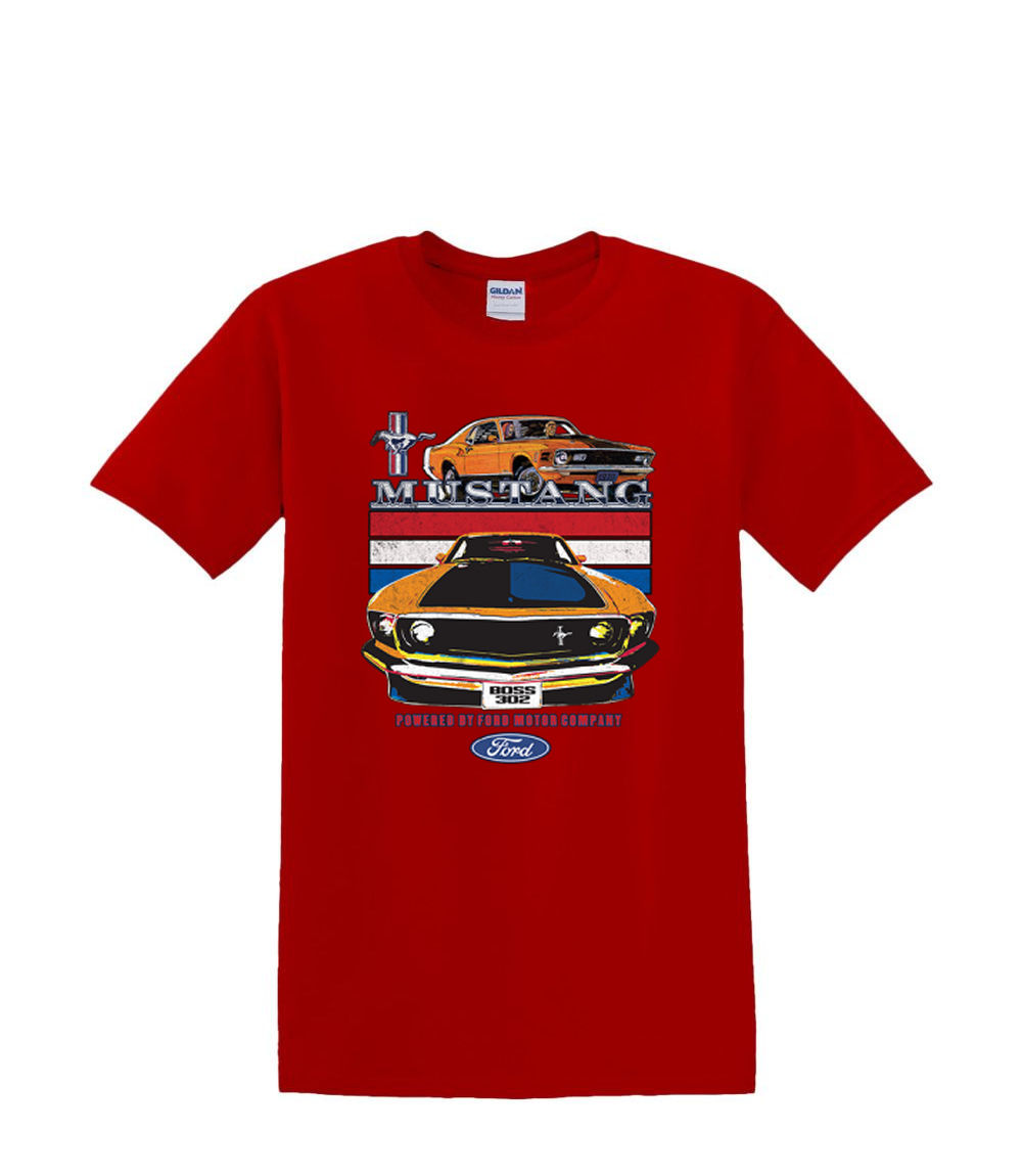 S to 2XL 3XL - STANG CLASSIC powered by f o r D - hot rod classic car mustang - Picture 38 of 72
