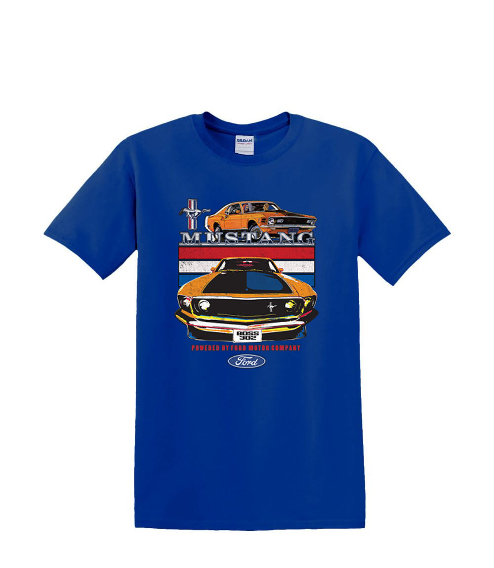 S to 2XL 3XL - STANG CLASSIC powered by f o r D - hot rod classic car mustang - Picture 32 of 72