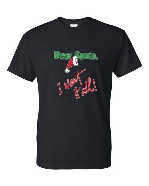 T-Shirt XL 2XL 3XL - LIEBER WEIHNACHTSMANN ICH WILL ALLES - SAISONALER WEIHNACHTSSPASS Erwachsene - Bild 19 von 45