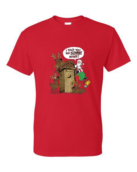 Camiseta XL 2XL 3XL - I SAID THE SCHMIDT HOUSE - SANTA NAVIDAD DIVERSIÓN Adulto - Imagen 38 de 45
