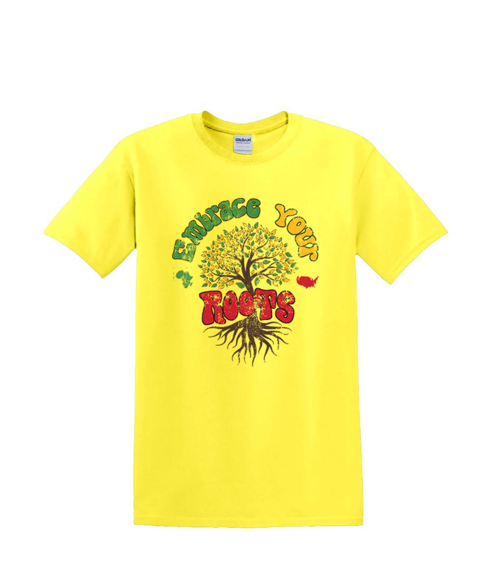 T-Shirt dalla S alla 2XL 3XL - CORSA le tue RADICI albero patrimonio adulto - Foto 54 di 72
