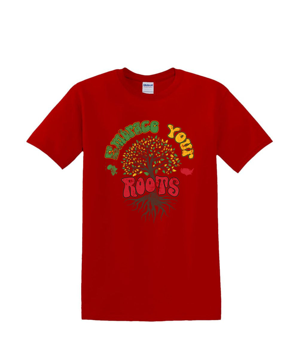 T-Shirt dalla S alla 2XL 3XL - CORSA le tue RADICI albero patrimonio adulto - Foto 38 di 72