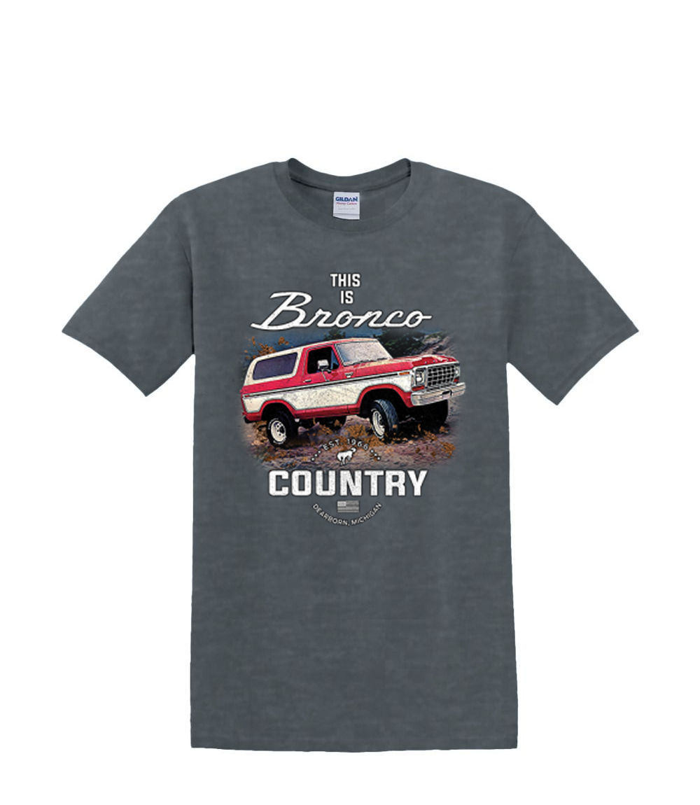 T-Shirt S to 2XL 3XL - BRONCO COUNTRY off road 4X4 suv fun adult - Picture 58 of 72