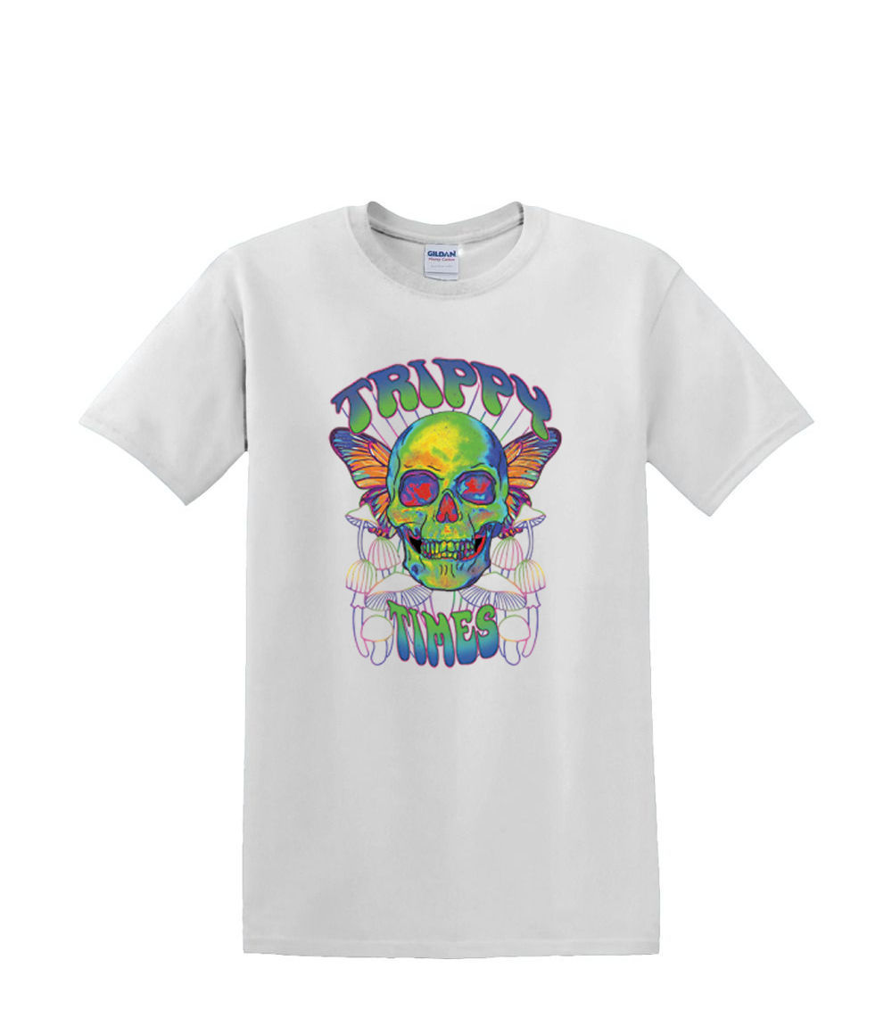 T-Shirt S bis 2XL 3XL - TRIPPY TIMES pot high weed times 420 fun adult - Bild 47 von 72