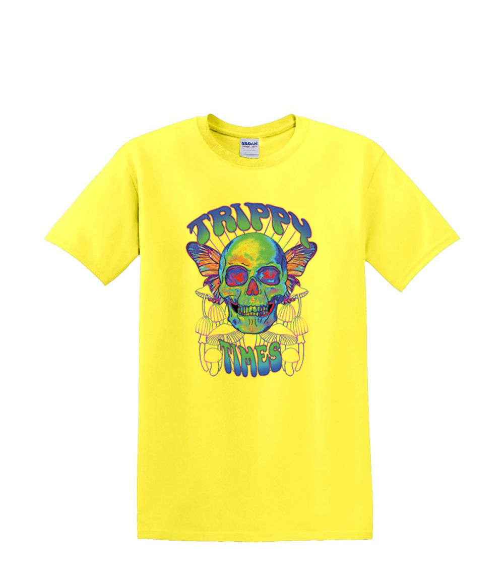 T-Shirt S bis 2XL 3XL - TRIPPY TIMES pot high weed times 420 fun adult - Bild 51 von 72