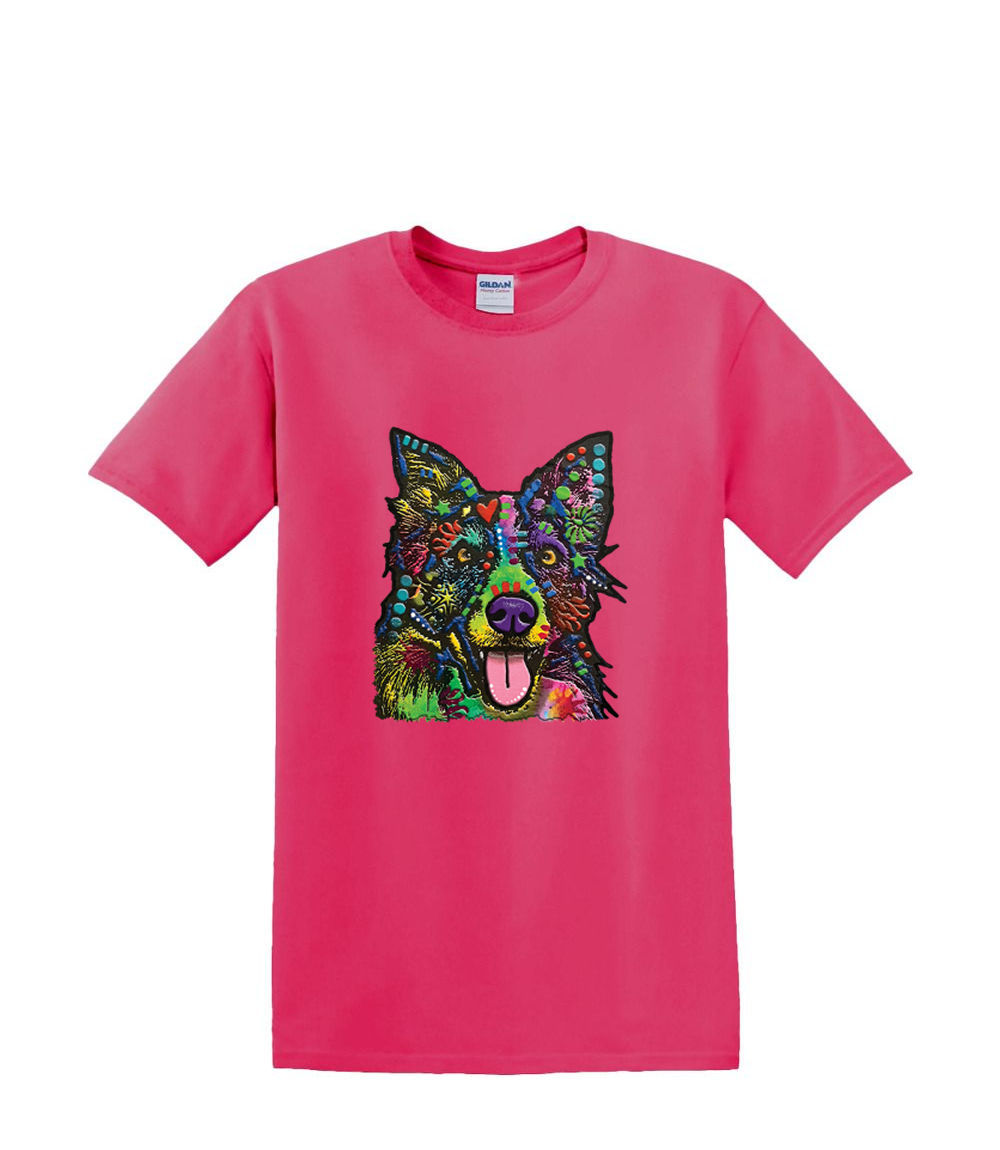 S to 2XL 3XL - neon PUFF - let your laugh SHINE - puppy pet dog fun classic - Picture 65 of 72