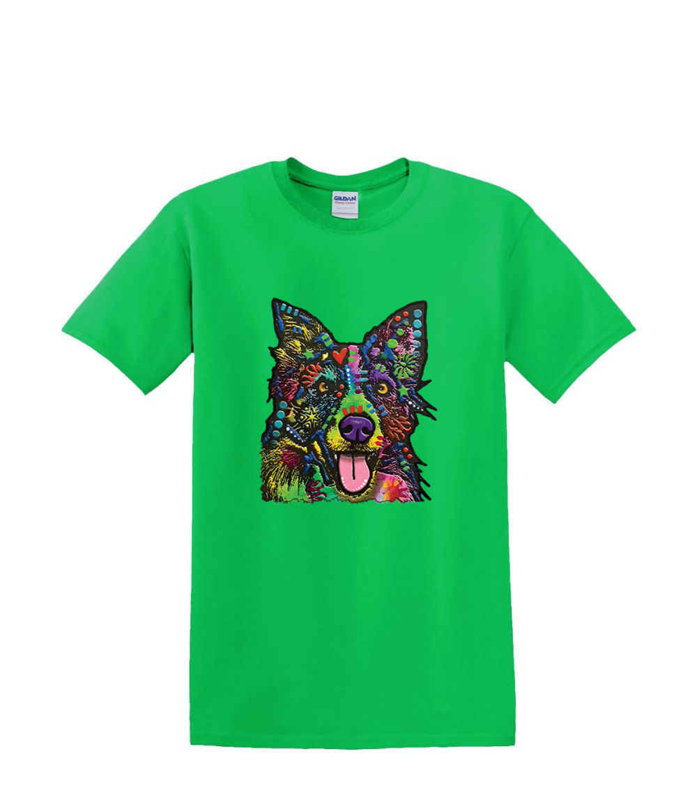 S to 2XL 3XL - neon PUFF - let your laugh SHINE - puppy pet dog fun classic - Picture 22 of 72