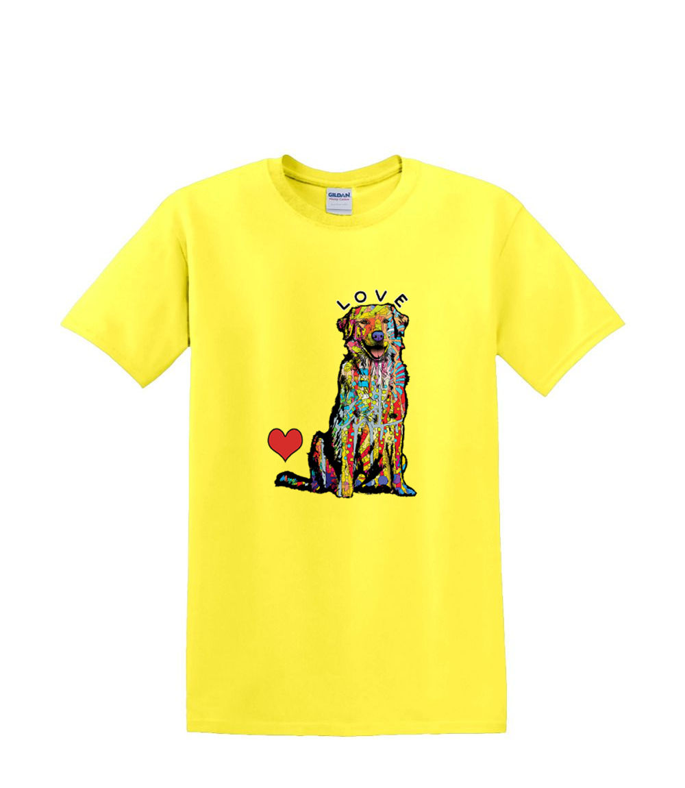 S bis 2XL 3XL - LOVE GOLDEN Retreiver - Furry Puppy - Hund Haustier Neon Adult - Bild 50 von 72