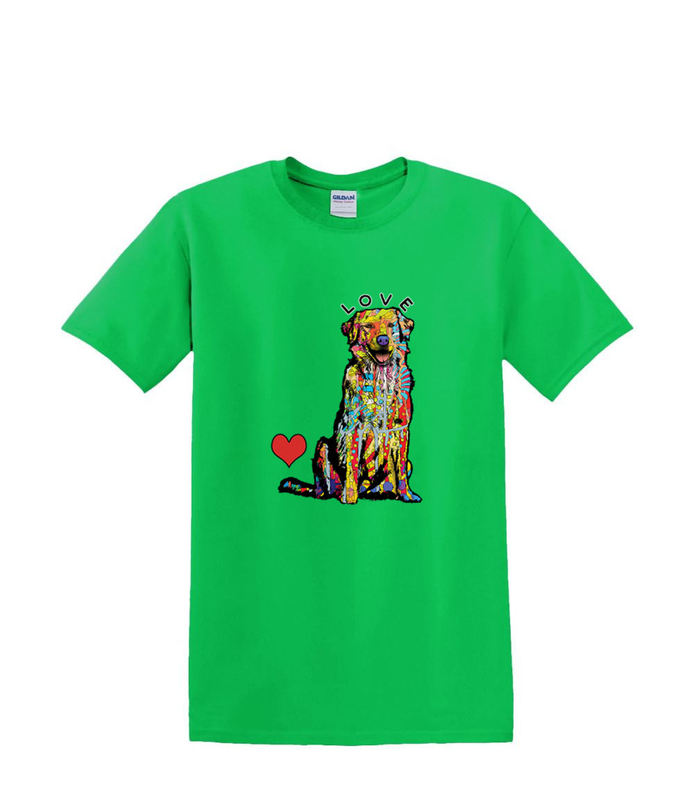 S bis 2XL 3XL - LOVE GOLDEN Retreiver - Furry Puppy - Hund Haustier Neon Adult - Bild 19 von 72