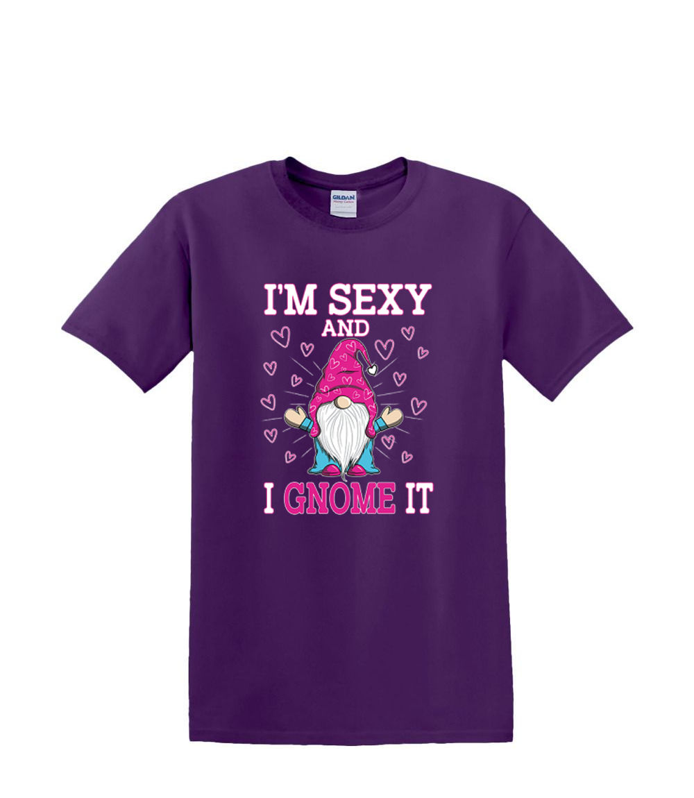 t-Shirt S to 2xl 3xl - I'M SEXY and i gNOME it! fun adult - Picture 26 of 72