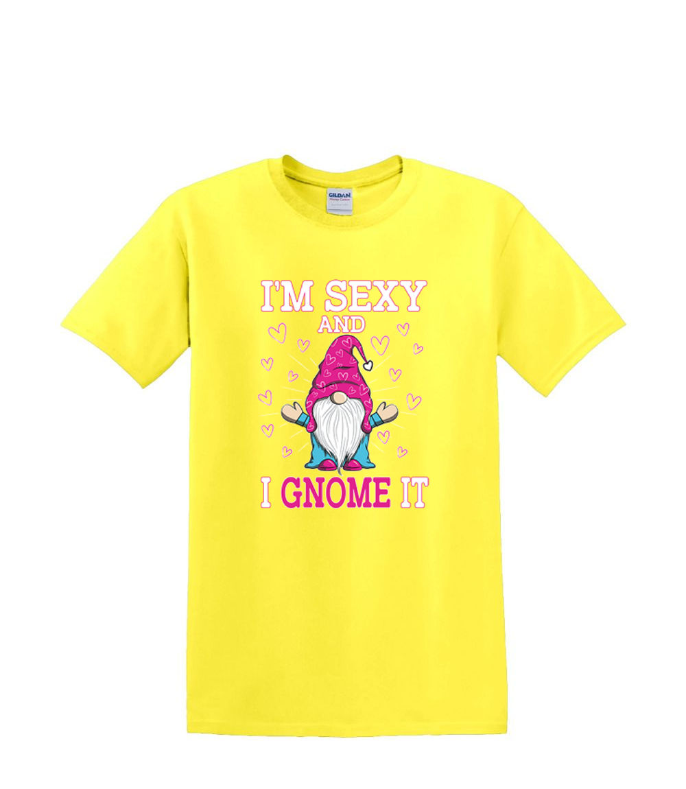 t-Shirt S to 2xl 3xl - I'M SEXY and i gNOME it! fun adult - Picture 49 of 72