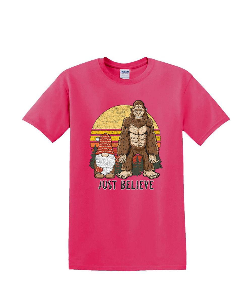T-Shirt S bis 2xl 3xl believe big gnome SASQUATCH BIGFOOT American Legend Humor - Bild 66 von 72