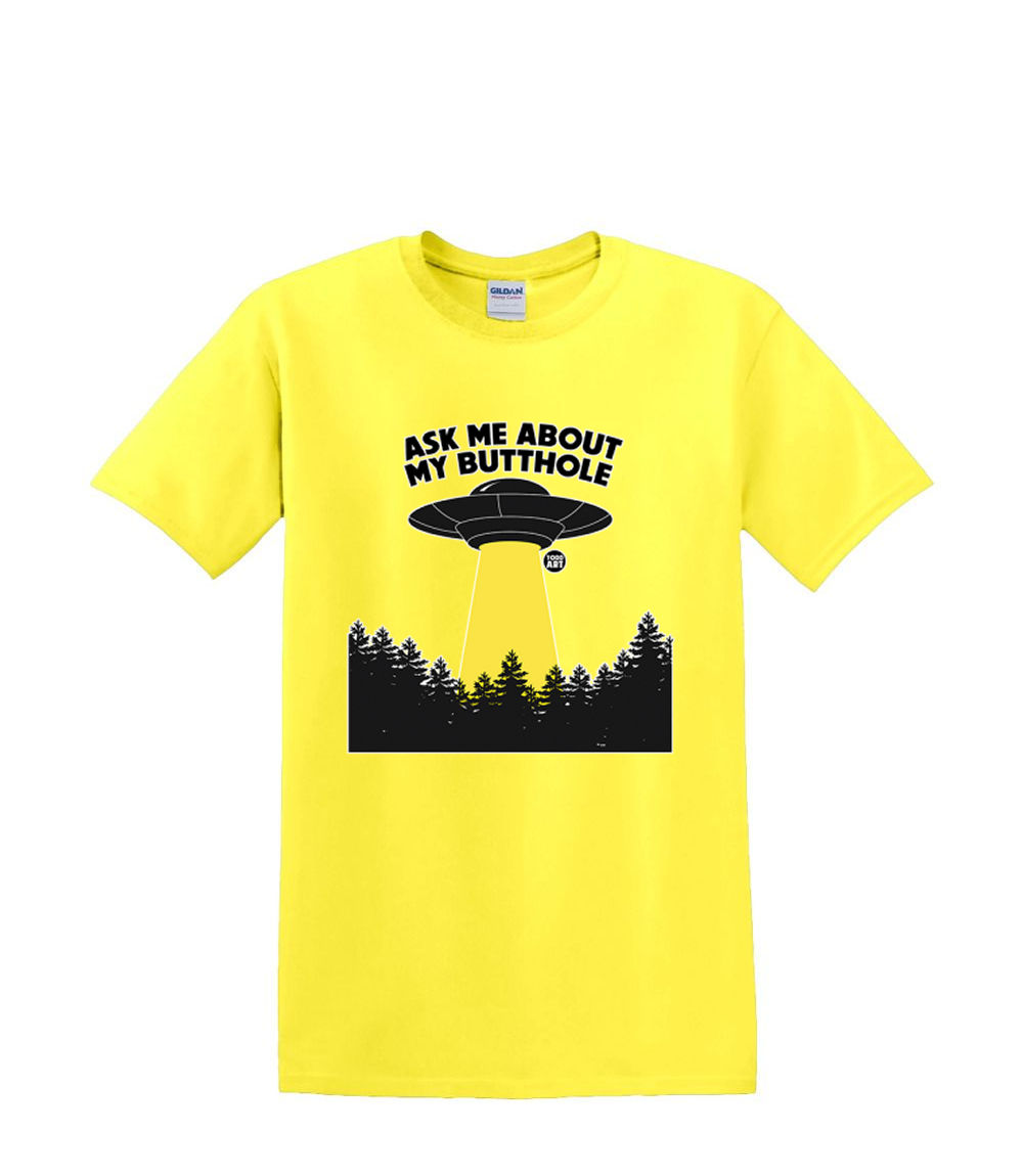 T-Shirt S to 2xl 3xl - BUTTHOLE SPACESHIP ufo Fun Humor Adult - Bild 53 von 72