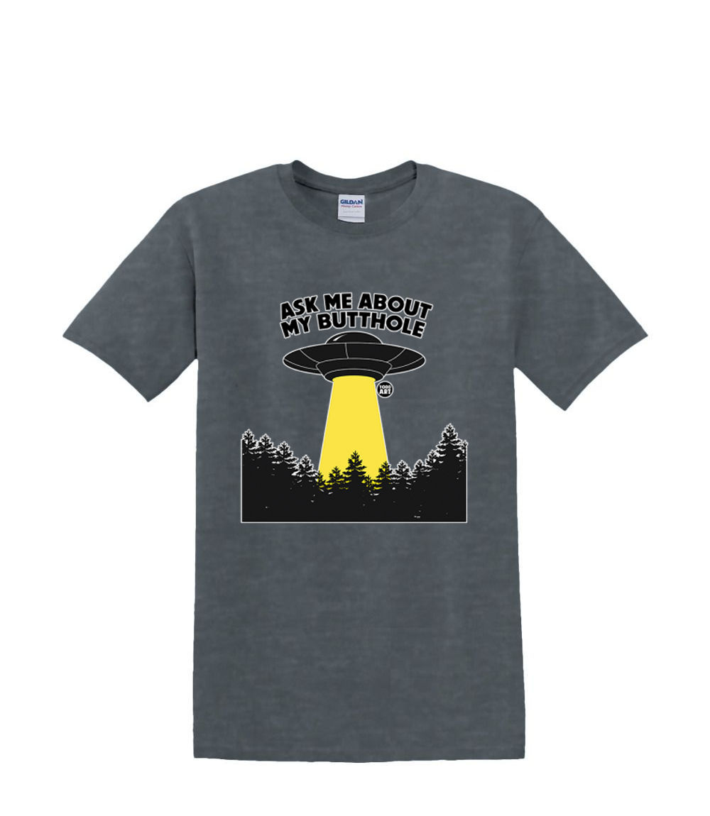 T-Shirt S to 2xl 3xl - BUTTHOLE SPACESHIP ufo Fun Humor Adult - Bild 60 von 72
