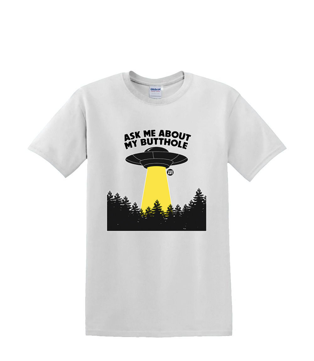 T-Shirt S to 2xl 3xl - BUTTHOLE SPACESHIP ufo Fun Humor Adult - Bild 43 von 72