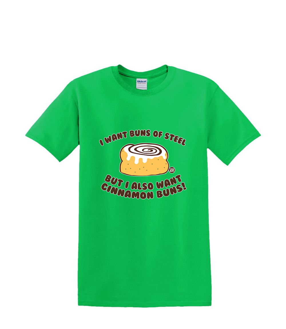 T-Shirt S to 2xl 3xl - CINNAMON BUNS of steel food fun humor adult - Picture 21 of 72