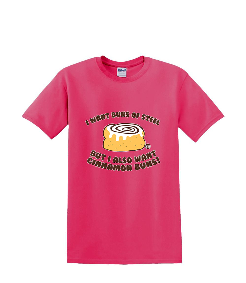 T-Shirt S to 2xl 3xl - CINNAMON BUNS of steel food fun humor adult - Picture 62 of 72