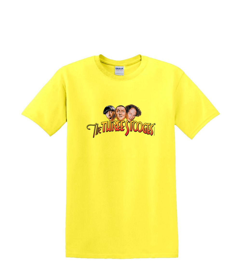 T-Shirt S to 2XL 3XL - COLORFUL THREE STOOGES - Fun Humor Larry Curly Moe Adult - Picture 53 of 72