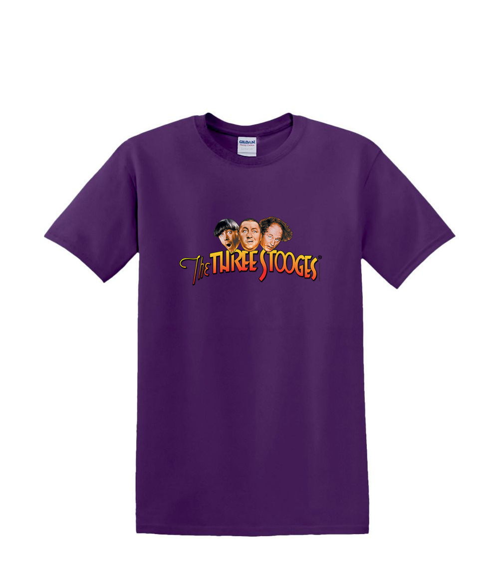 T-Shirt S to 2XL 3XL - COLORFUL THREE STOOGES - Fun Humor Larry Curly Moe Adult - Picture 30 of 72