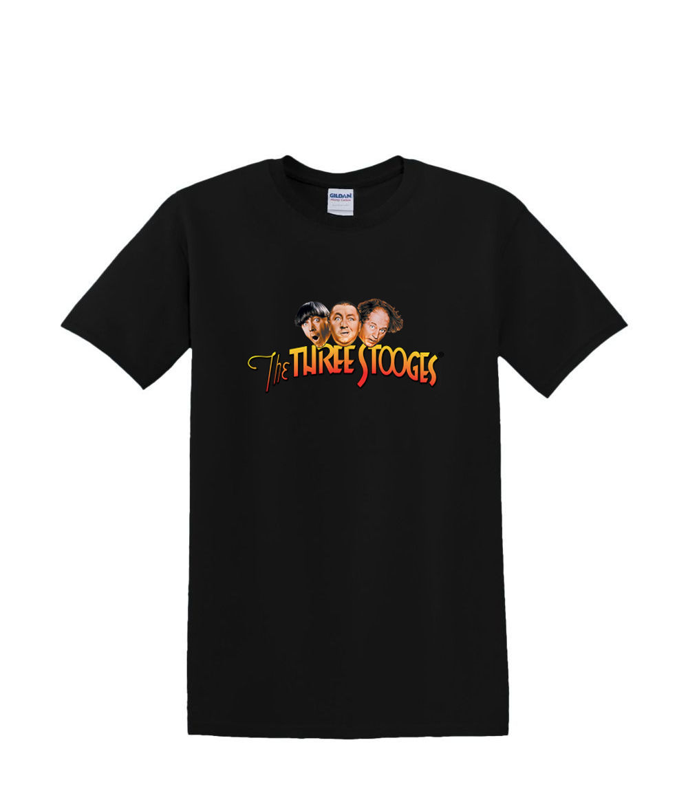 T-Shirt S to 2XL 3XL - COLORFUL THREE STOOGES - Fun Humor Larry Curly Moe Adult - Picture 13 of 72