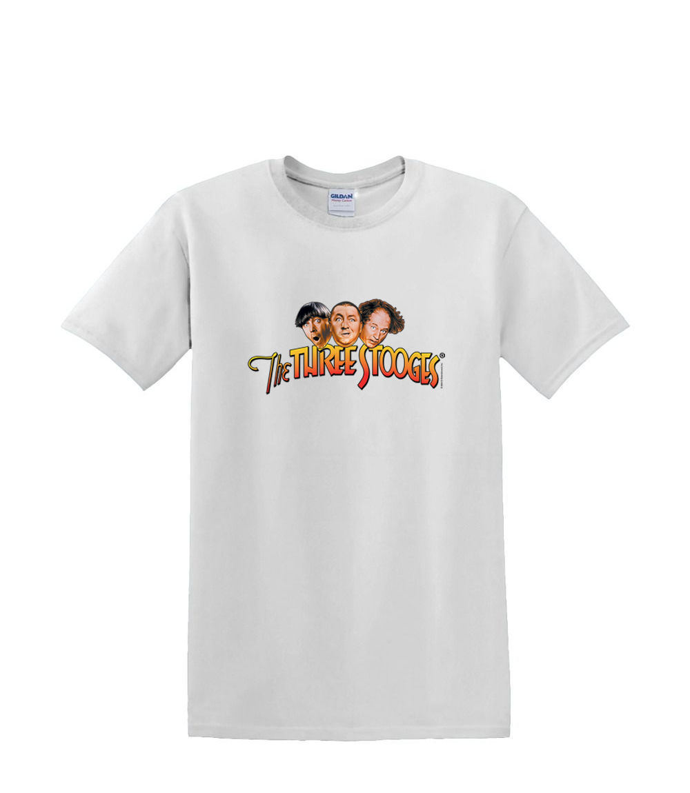 T-Shirt S to 2XL 3XL - COLORFUL THREE STOOGES - Fun Humor Larry Curly Moe Adult - Picture 46 of 72
