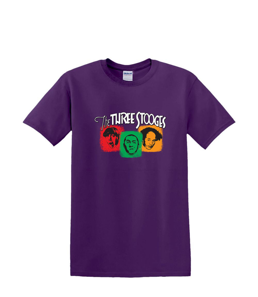 Camiseta S a 2XL 3XL - COLORIDA TRES CHIFLADOS - DIVERTIDA LARRY RIZADO MOE Adulto - Imagen 28 de 71