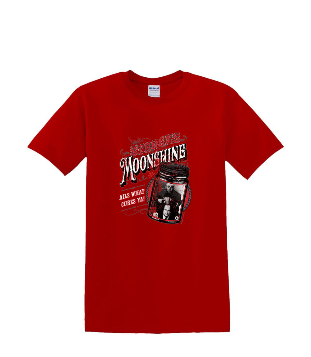 T-Shirt S bis 2XL 3XL - THREE STOOGES MOONSHINE - Fun Humor Larry Curly Moe Erwachsene - Bild 41 von 72