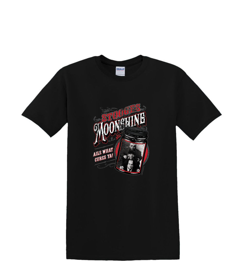 T-Shirt S bis 2XL 3XL - THREE STOOGES MOONSHINE - Fun Humor Larry Curly Moe Erwachsene - Bild 18 von 72