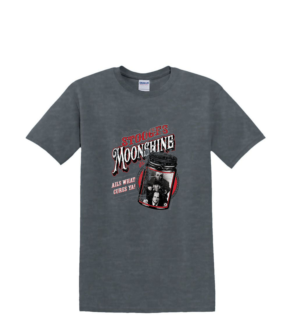 T-Shirt S bis 2XL 3XL - THREE STOOGES MOONSHINE - Fun Humor Larry Curly Moe Erwachsene - Bild 57 von 72