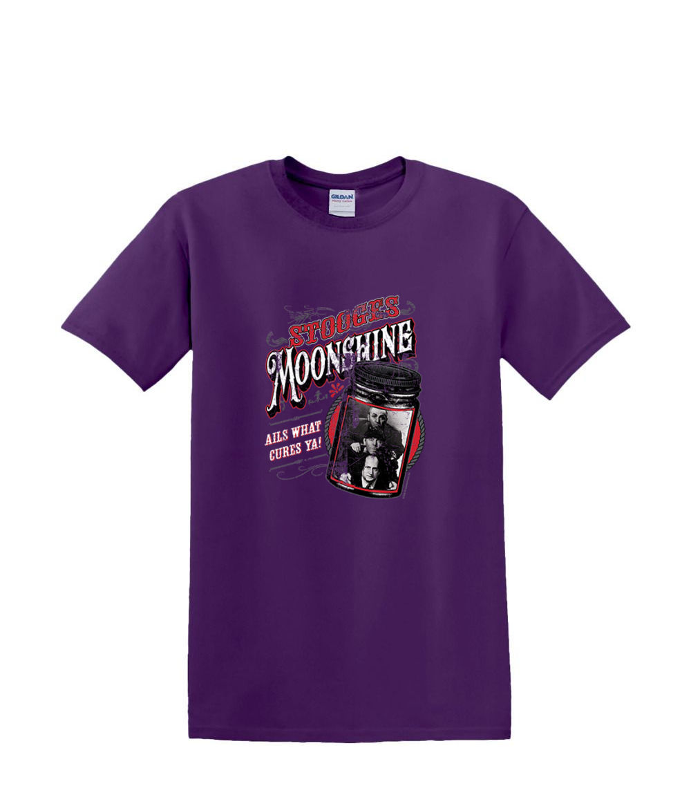 T-Shirt S bis 2XL 3XL - THREE STOOGES MOONSHINE - Fun Humor Larry Curly Moe Erwachsene - Bild 27 von 72