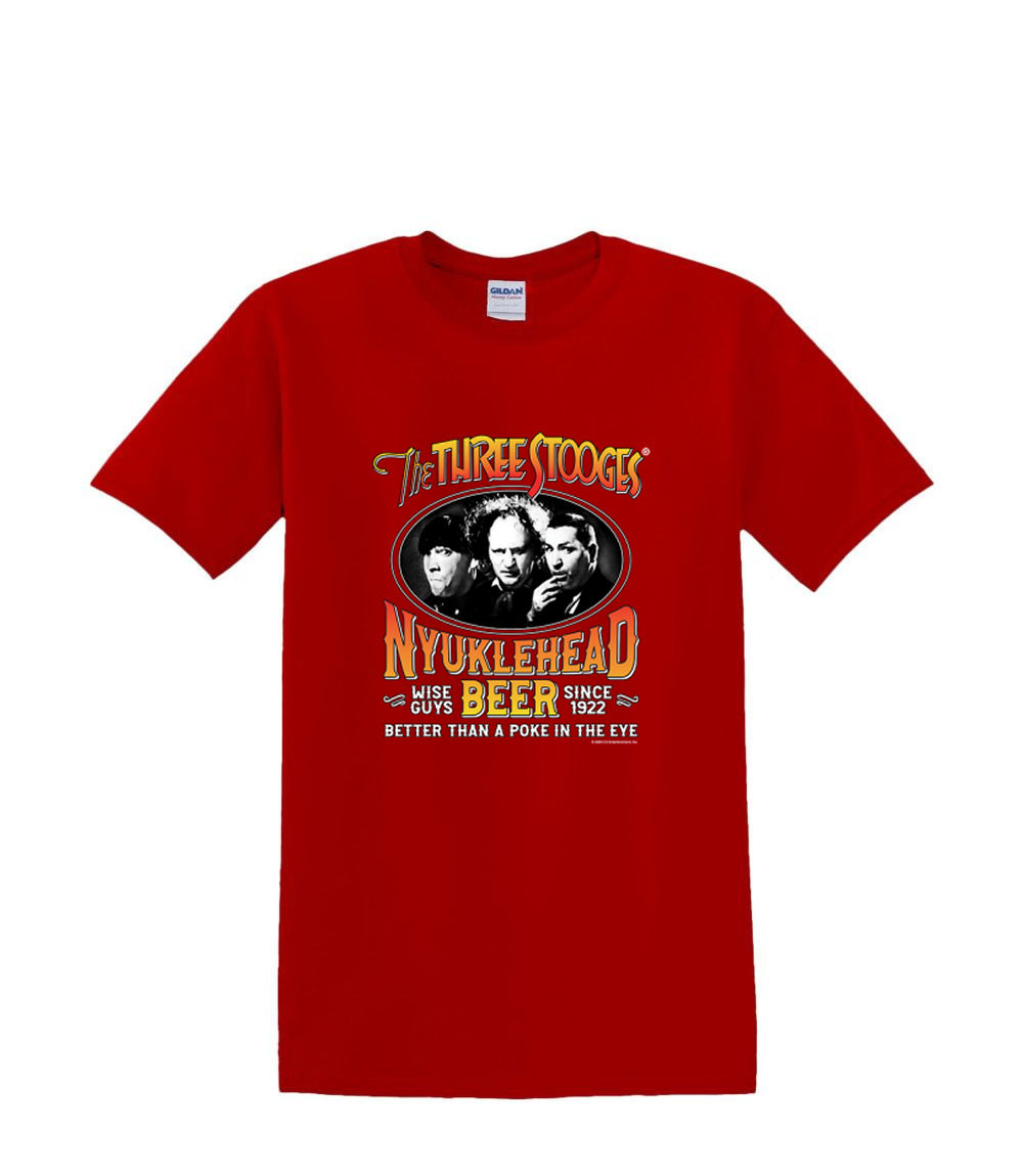 Camiseta S a 2XL 3XL - TRES CHIFLADOS CERVEZA NUCKELHEAD - Humor divertido Larry Curly Moe - Imagen 39 de 72