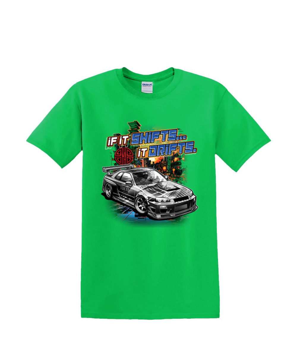 t-Shirt S to 2xl 3xl - DRIFT IT rice burner hotrod car fun humor adult - Picture 24 of 72