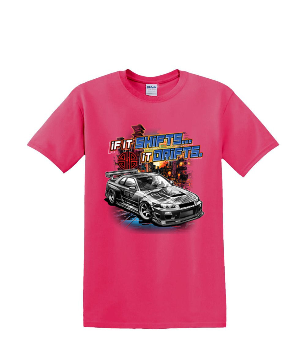 t-Shirt S to 2xl 3xl - DRIFT IT rice burner hotrod car fun humor adult - Picture 61 of 72