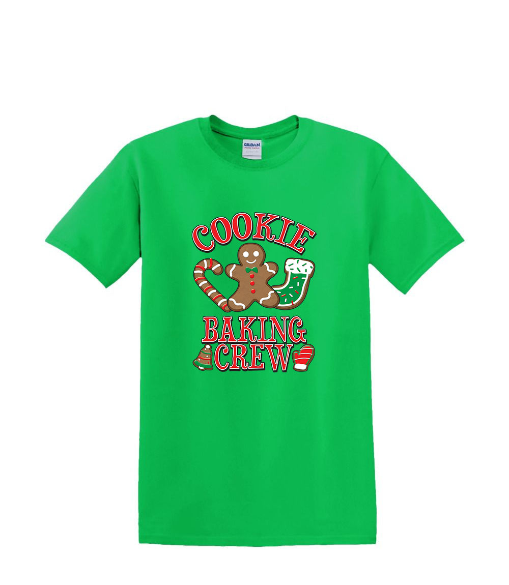T-Shirt S to 2XL 3XL -COOKIE Baking CREW Santa CHRISTMAS - Fun Humor Adult - Bild 21 von 72