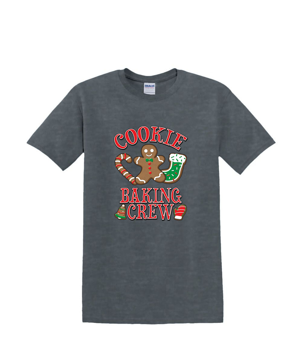T-Shirt S to 2XL 3XL -COOKIE Baking CREW Santa CHRISTMAS - Fun Humor Adult - Bild 56 von 72