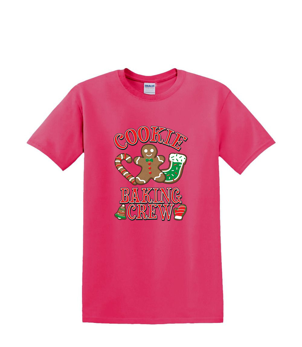 T-Shirt S to 2XL 3XL -COOKIE Baking CREW Santa CHRISTMAS - Fun Humor Adult - Bild 62 von 72