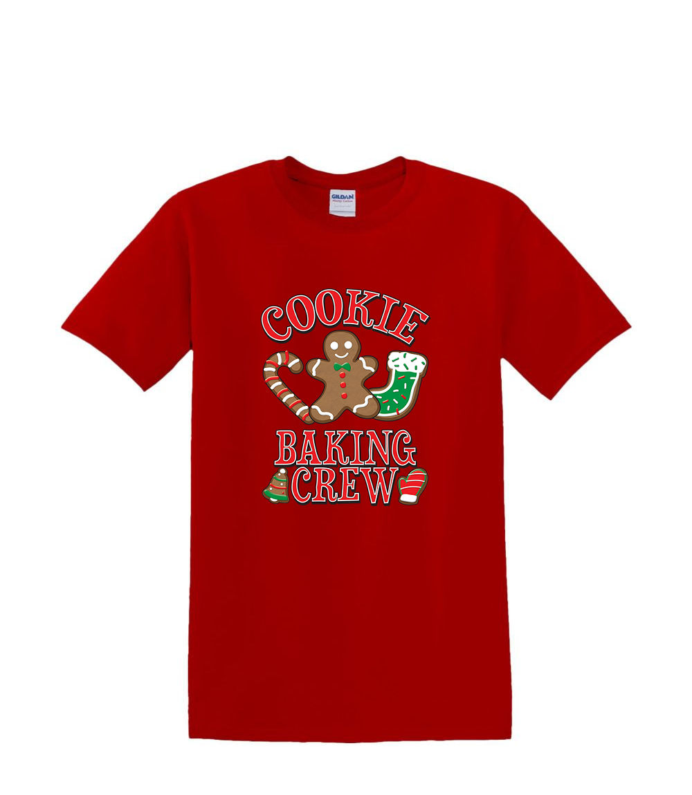 T-Shirt S to 2XL 3XL -COOKIE Baking CREW Santa CHRISTMAS - Fun Humor Adult - Bild 38 von 72