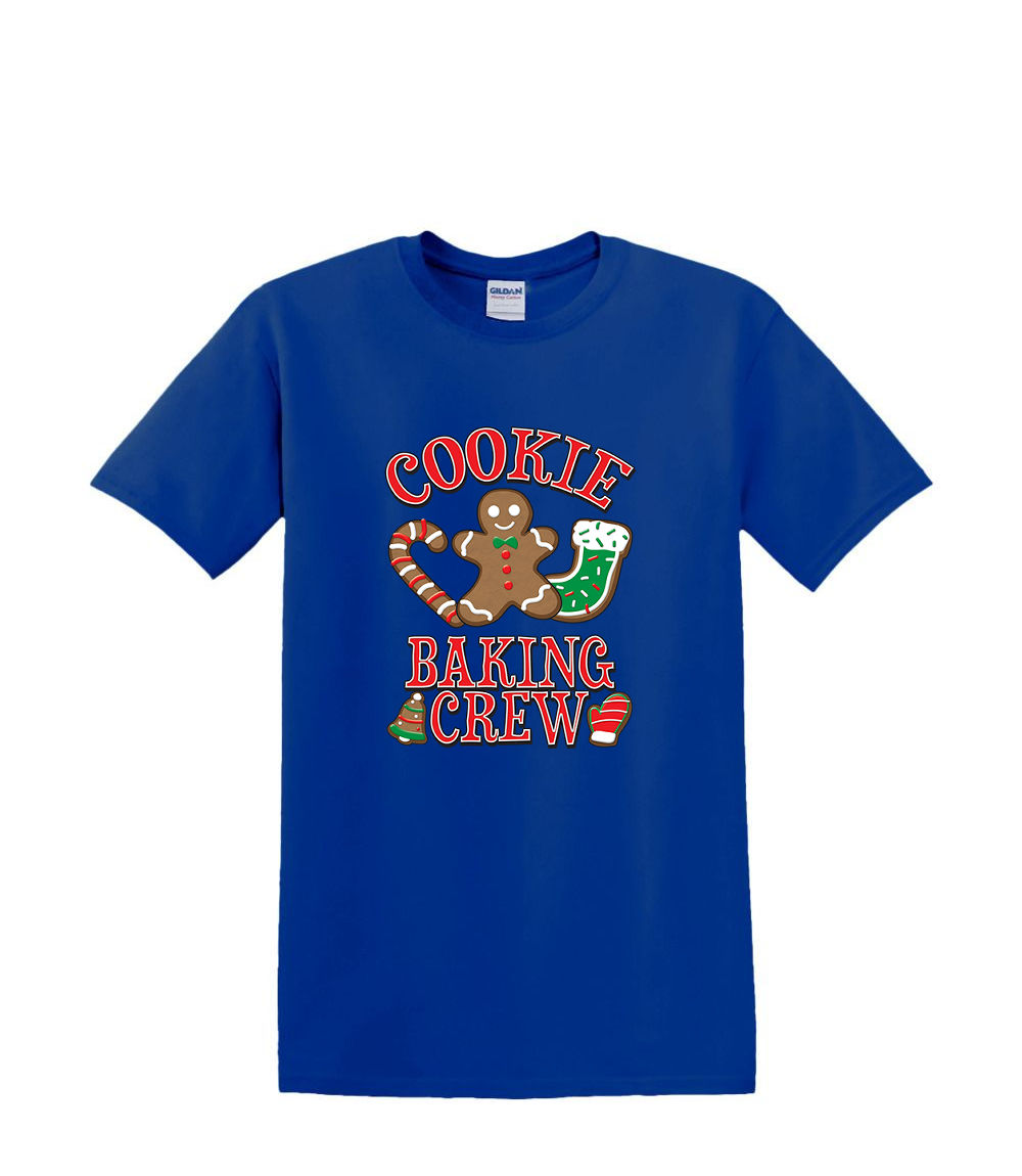 T-Shirt S to 2XL 3XL -COOKIE Baking CREW Santa CHRISTMAS - Fun Humor Adult - Bild 31 von 72