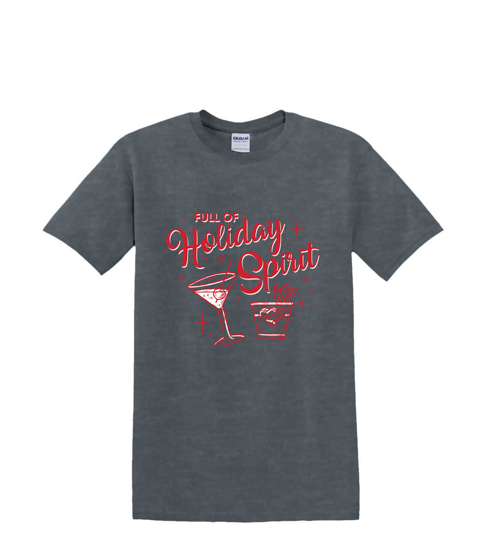 T-Shirt S bis 2XL 3XL -Full of Holiday SPIRIT SANTA CHRISTMAS - Fun Humor Erwachsene - Bild 58 von 72