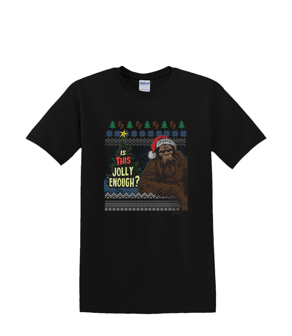 Camiseta S a 2XL 3XL - SUÉTER NAVIDAD BIGFOOT - Humor Divertido Adulto - Imagen 17 de 72